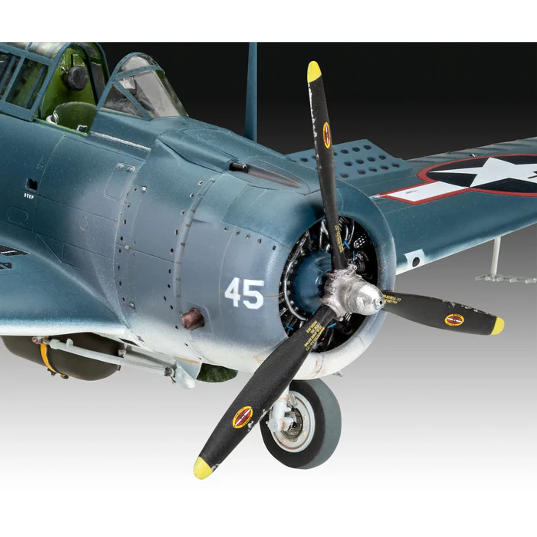 Para armar Sbd-5 Dauntless Revell 1/48 4
