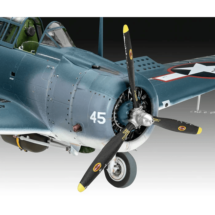 Para armar Sbd-5 Dauntless Revell 1/48 4