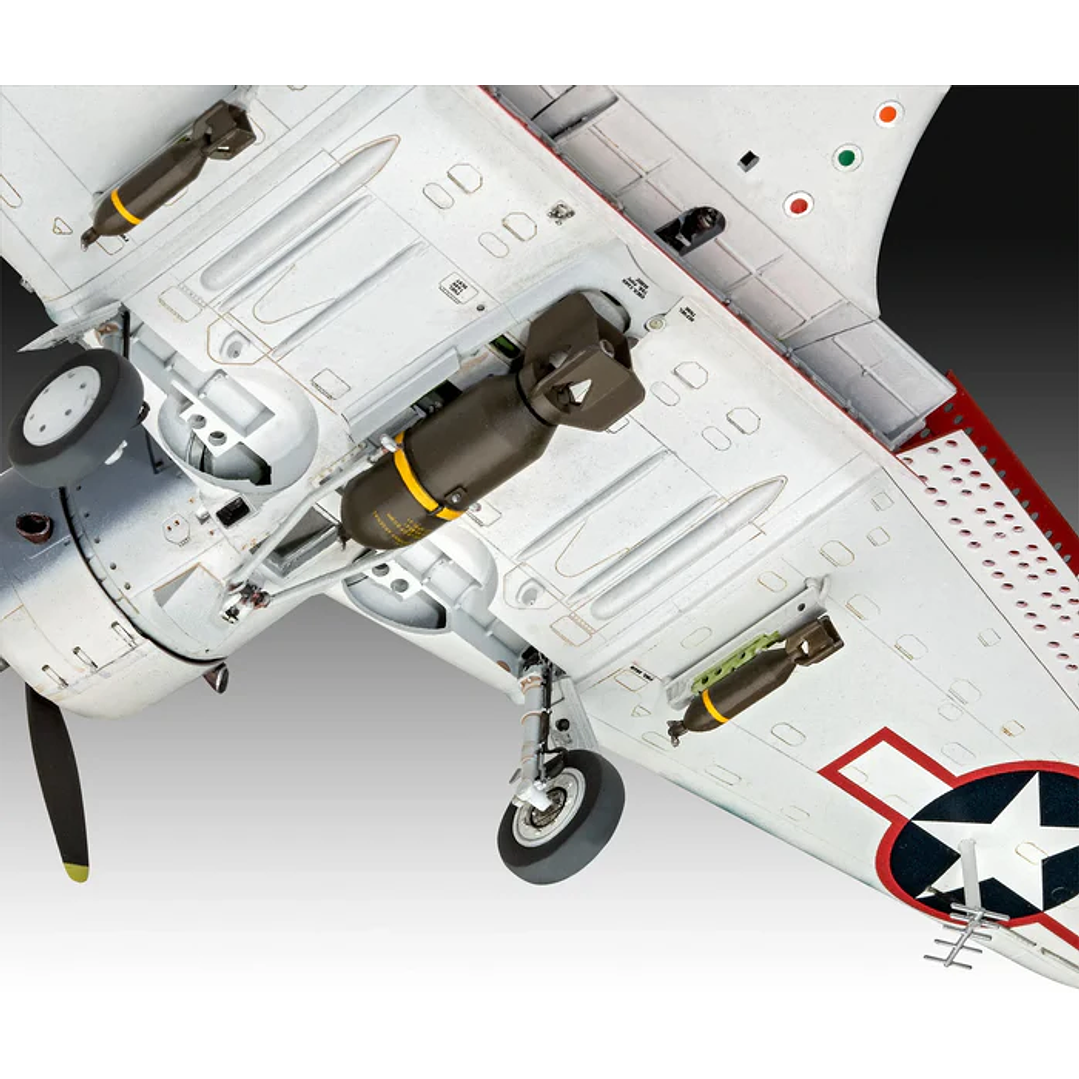 Para armar Sbd-5 Dauntless Revell 1/48 7