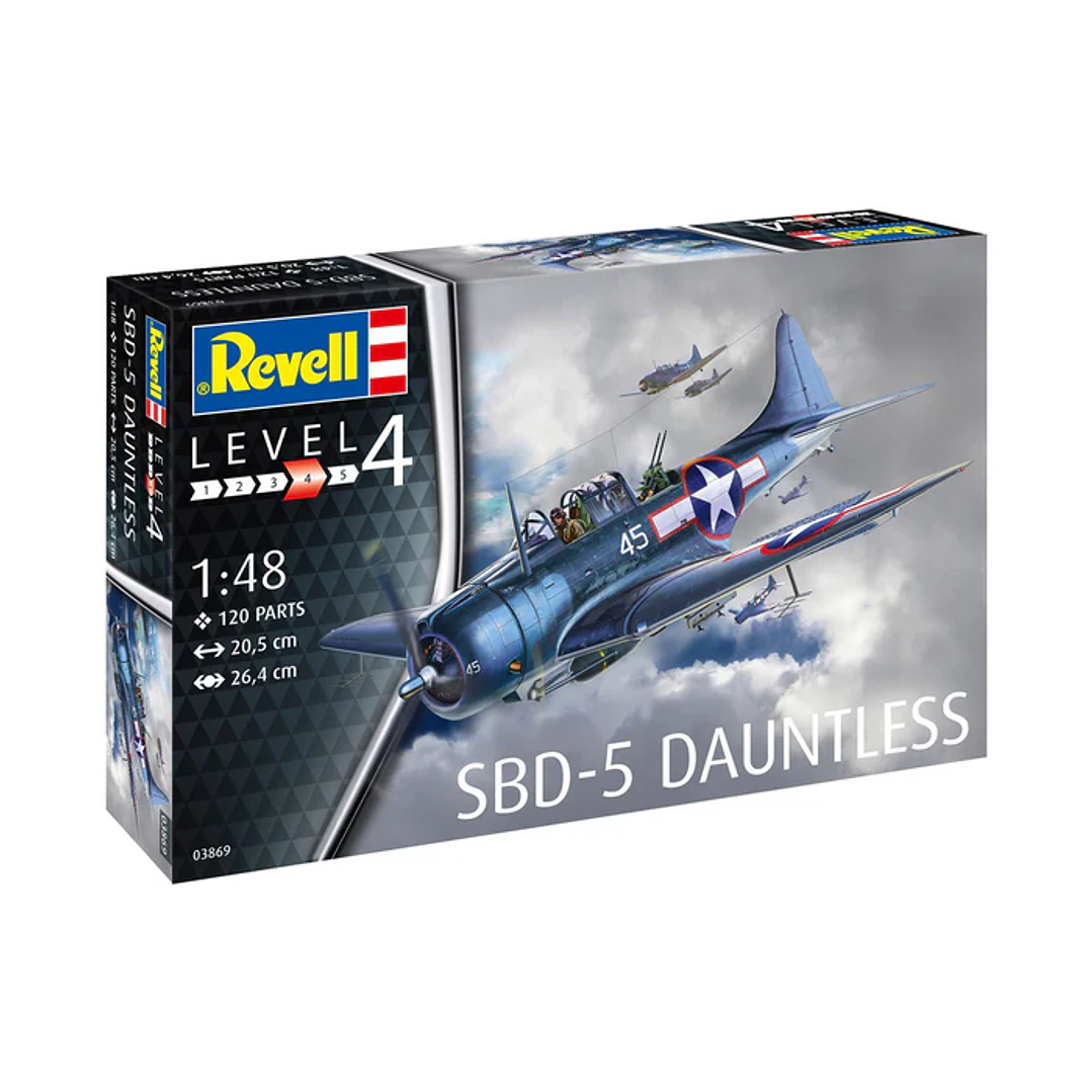 Para armar Sbd-5 Dauntless Revell 1/48 10