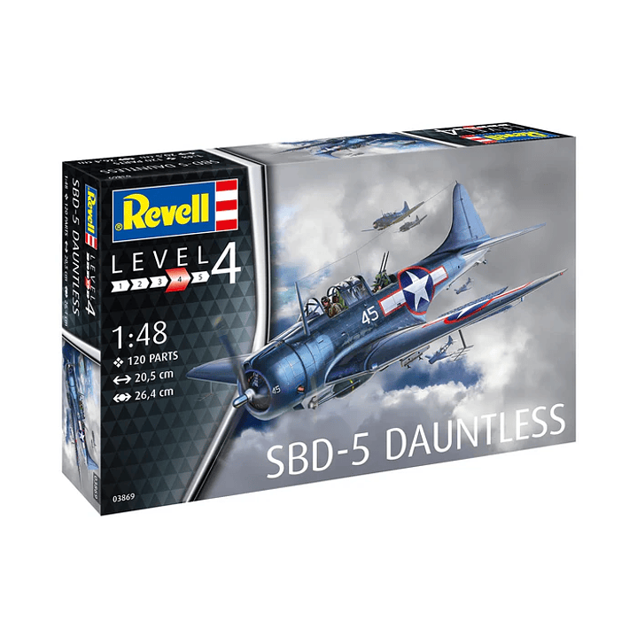 Para armar Sbd-5 Dauntless Revell 1/48 10