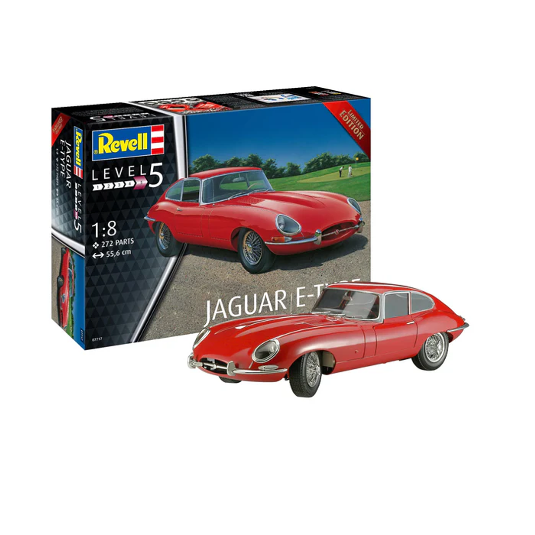 Vehículo para Armar Jaguar E-Type Revell 1/8 1