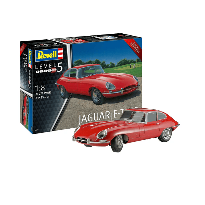 Vehículo para Armar Jaguar E-Type Revell 1/8 1