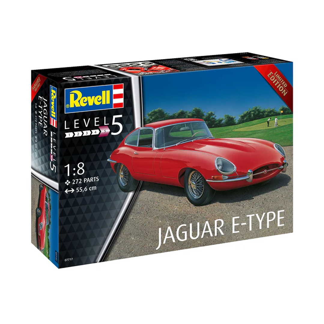 Vehículo para Armar Jaguar E-Type Revell 1/8 11