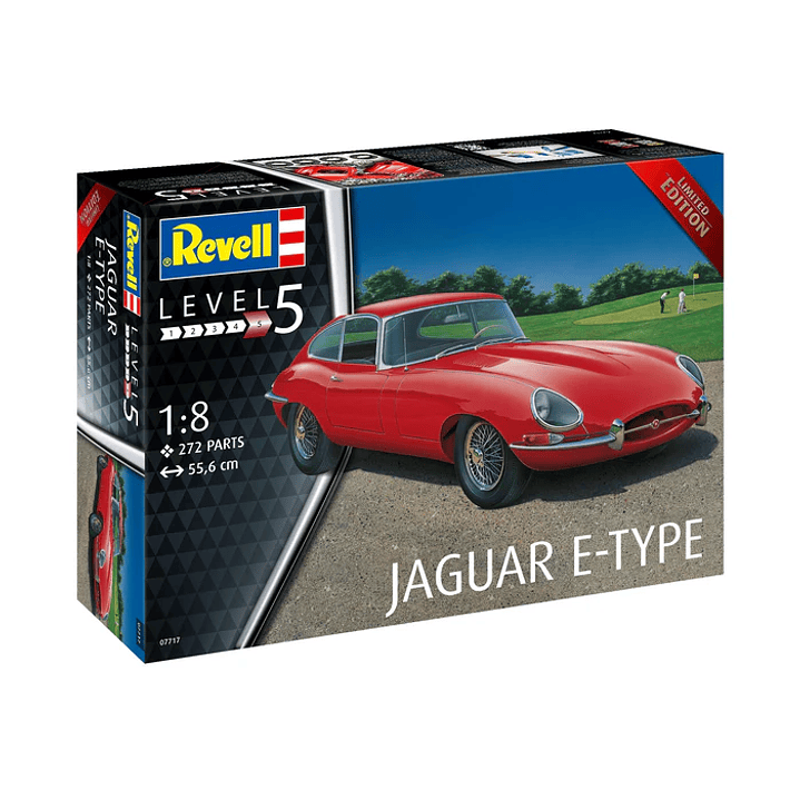 Vehículo para Armar Jaguar E-Type Revell 1/8 11
