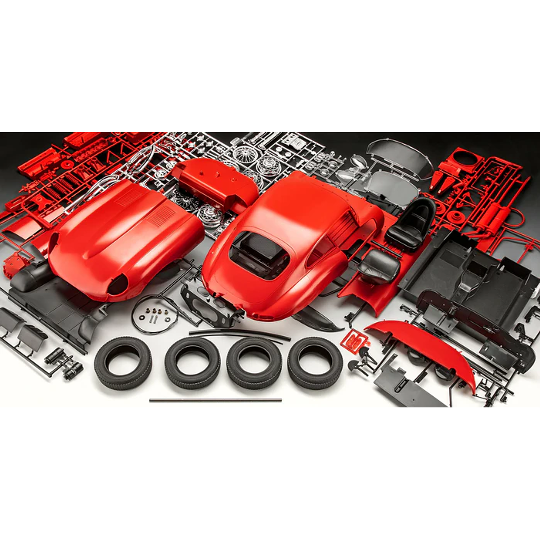 Vehículo para Armar Jaguar E-Type Revell 1/8 10