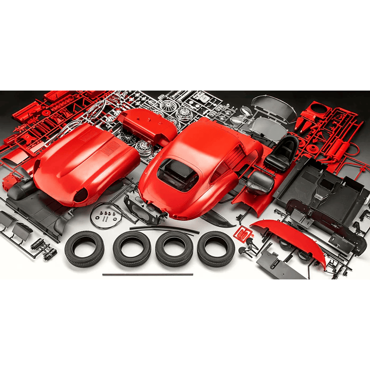 Vehículo para Armar Jaguar E-Type Revell 1/8 10