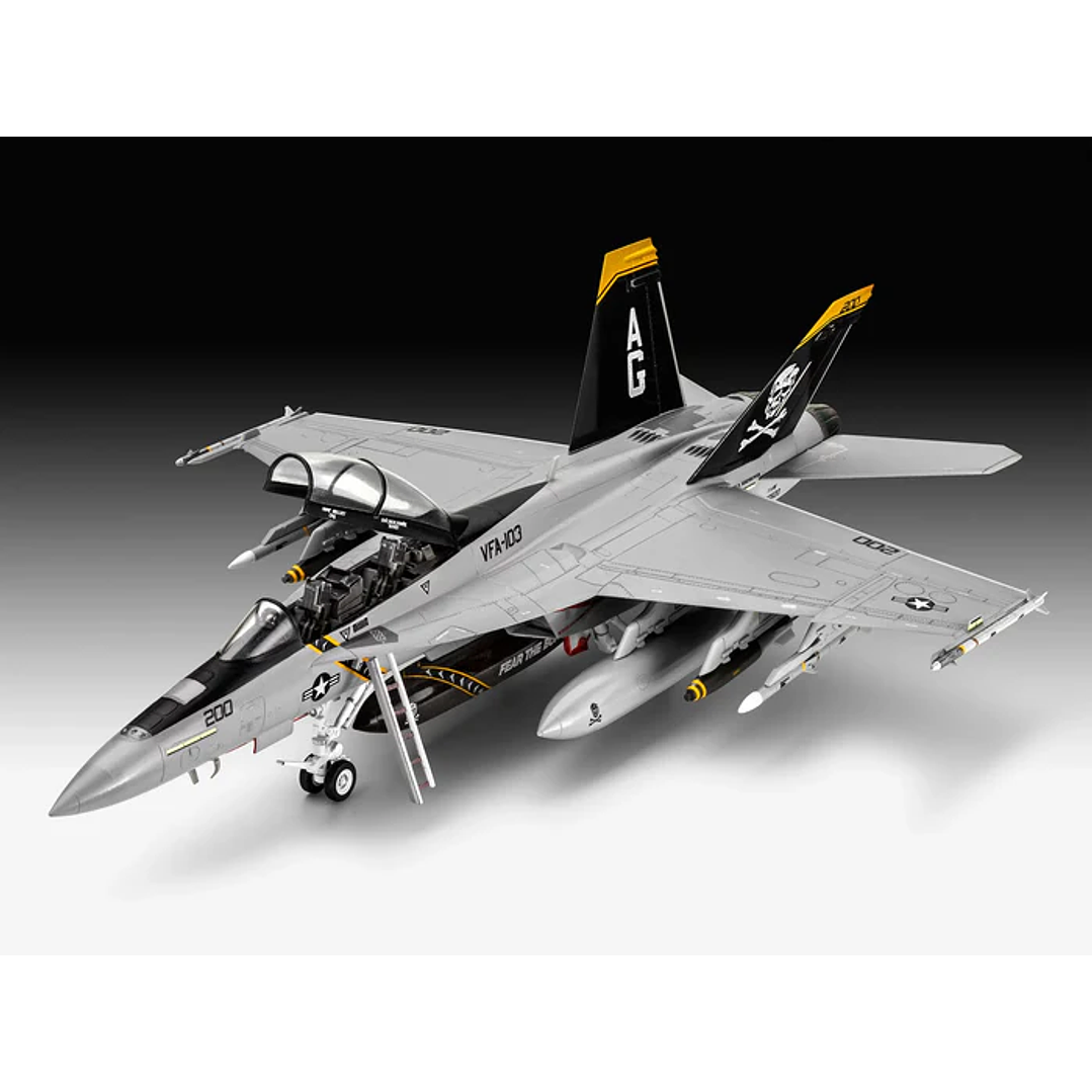 Para armar F/A-18F Super Hornet Revell 1/72 2