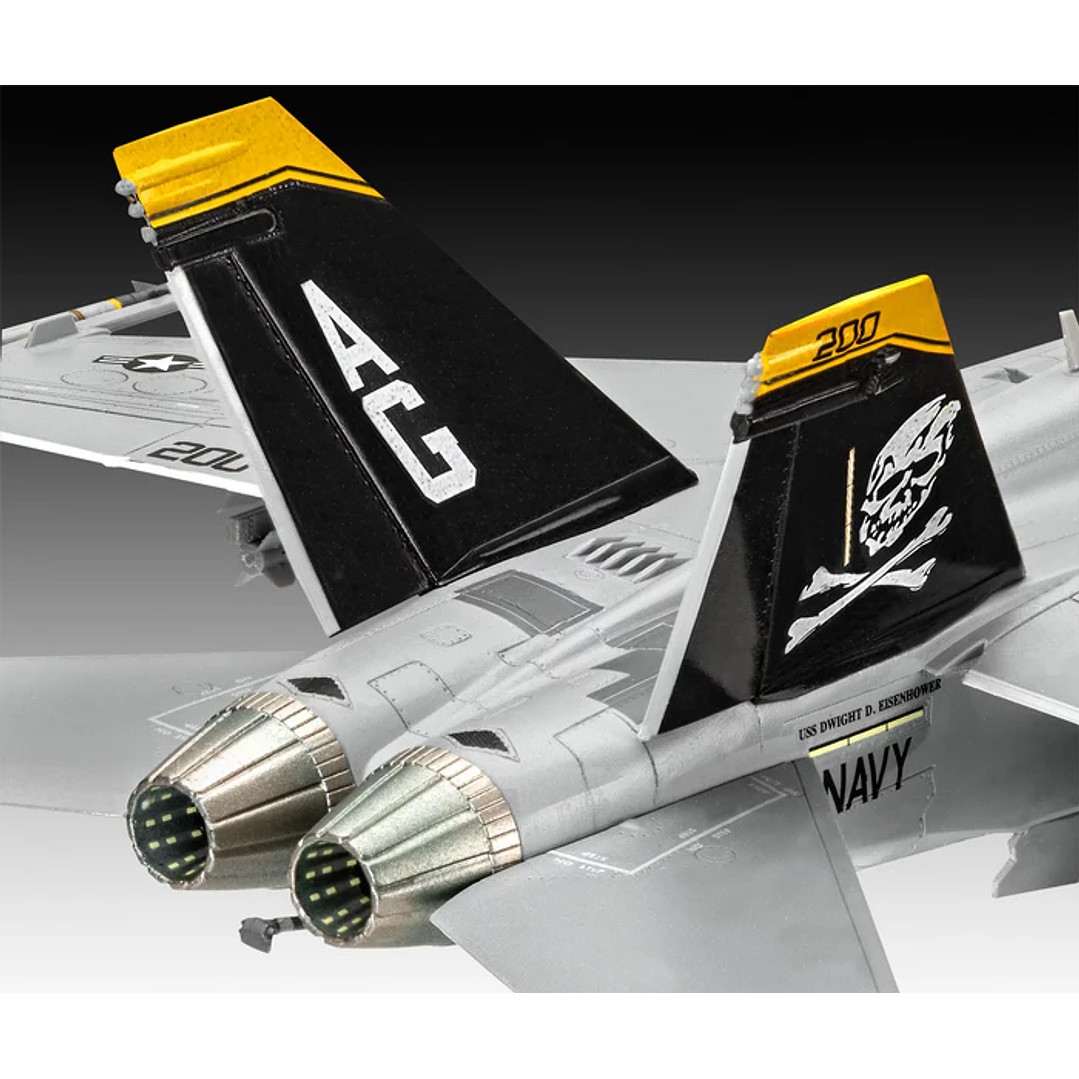 Para armar F/A-18F Super Hornet Revell 1/72 7