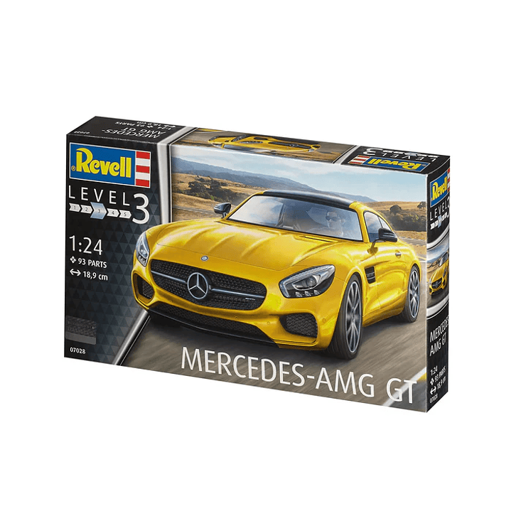 Vehículo para Armar Mercedes-Amg Gt 1/24 10