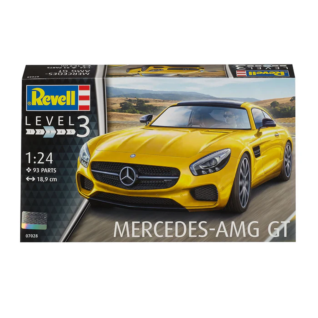 Vehículo para Armar Mercedes-Amg Gt 1/24 1