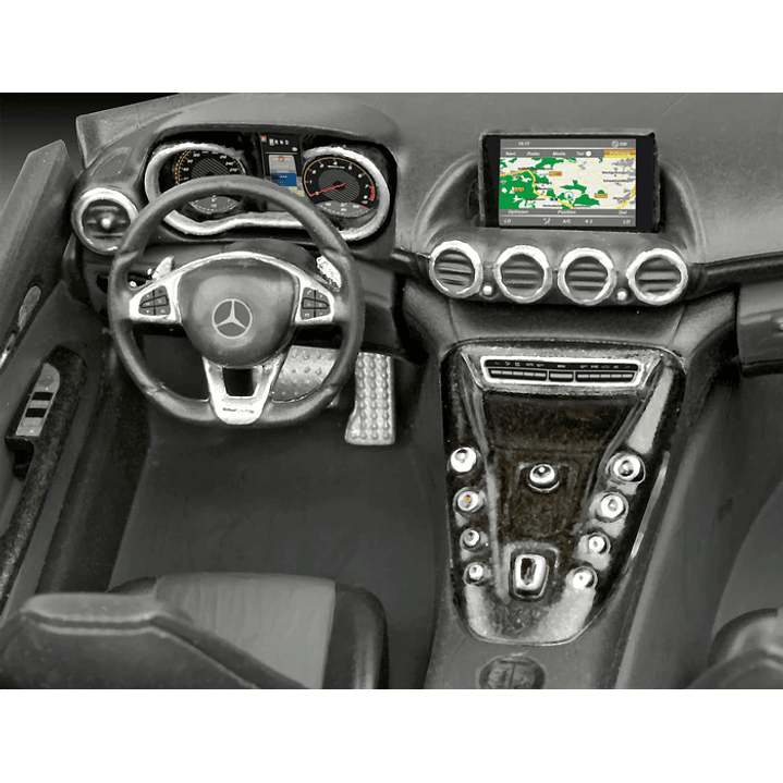 Vehículo para Armar Mercedes-Amg Gt 1/24 5