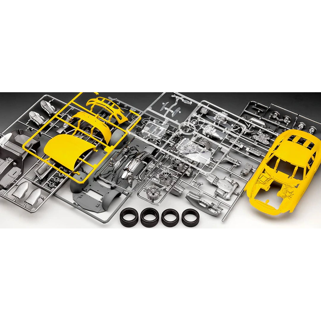 Vehículo para Armar Mercedes-Amg Gt 1/24 7