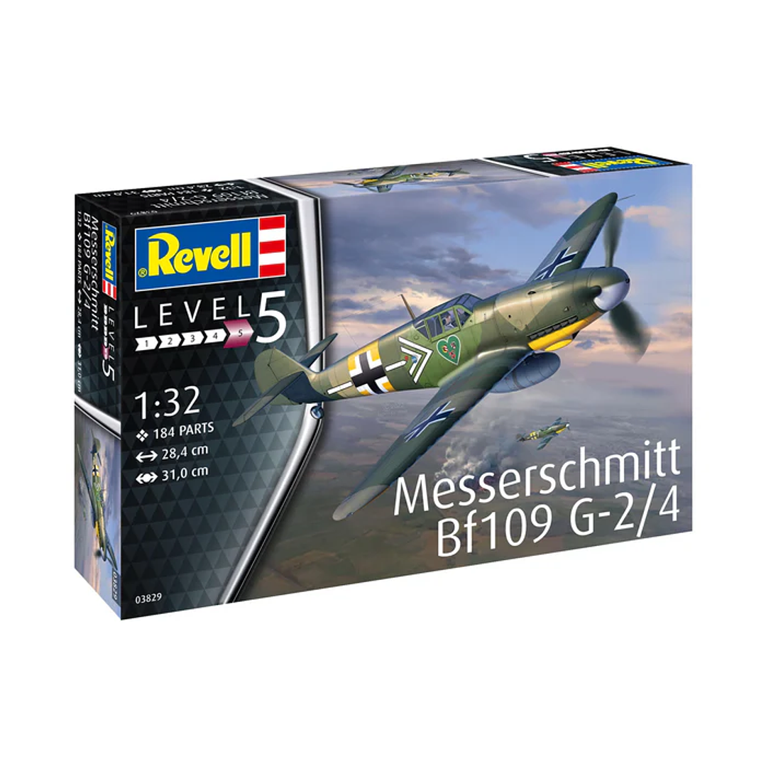 Para armar Messerschmitt Bf109 G-2/4 1/32 9