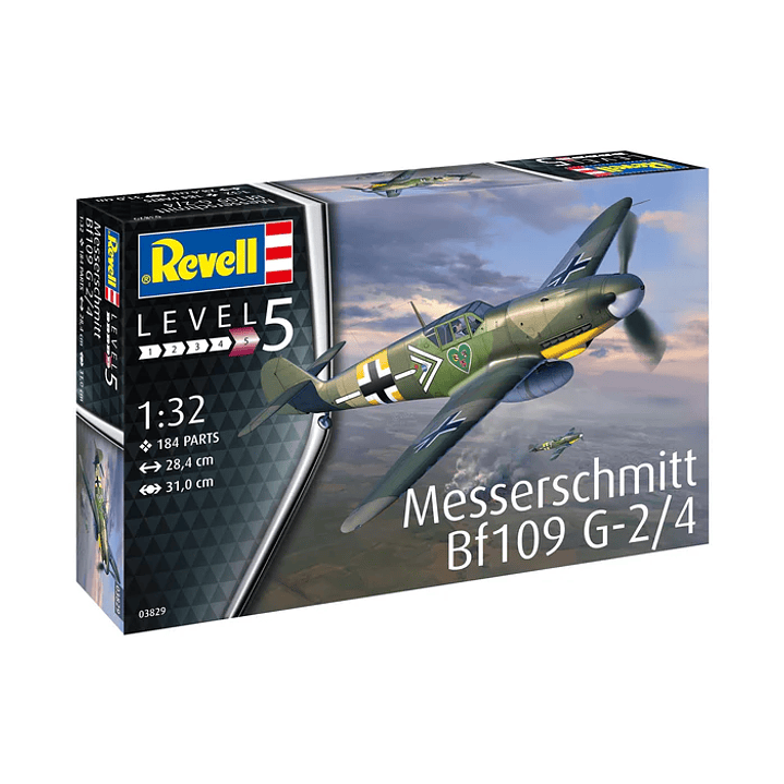 Para armar Messerschmitt Bf109 G-2/4 1/32 9