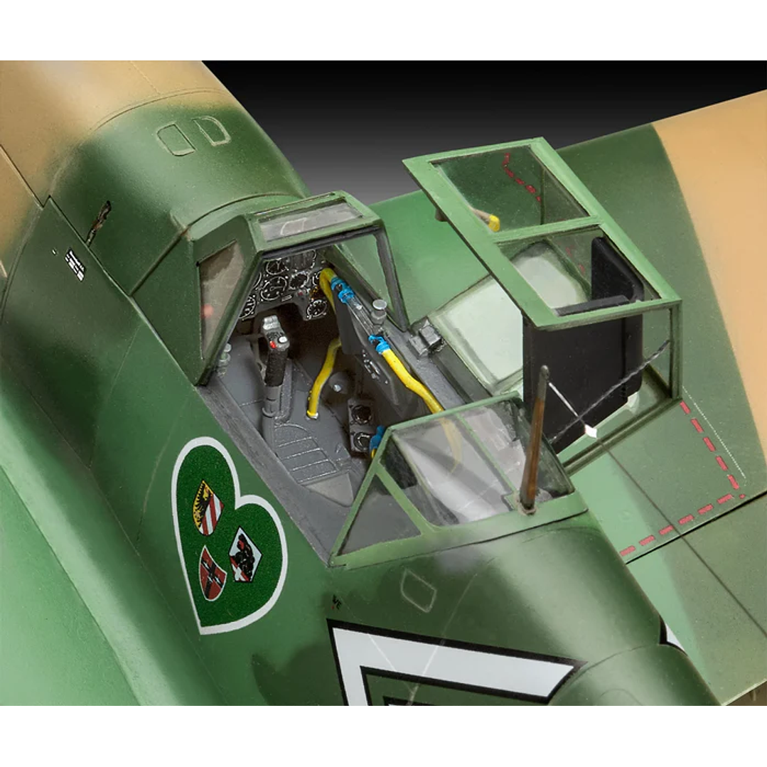 Para armar Messerschmitt Bf109 G-2/4 1/32 3