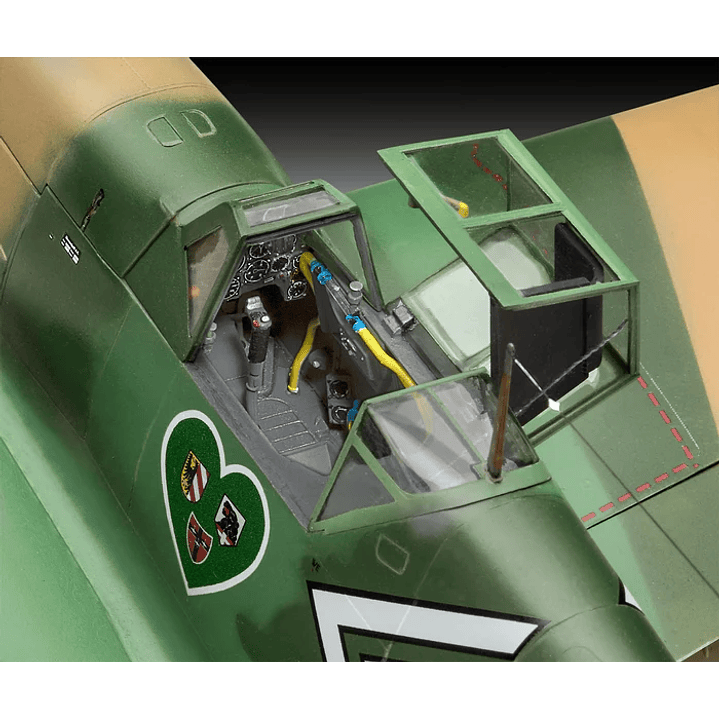 Para armar Messerschmitt Bf109 G-2/4 1/32 3