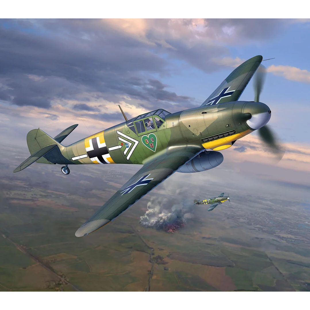 Para armar Messerschmitt Bf109 G-2/4 1/32 10
