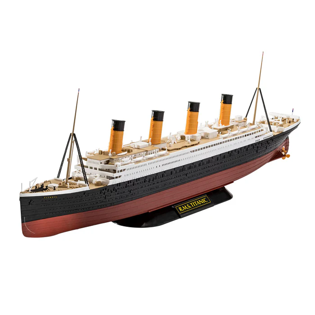 Barco para Armar R.M.S. Titanic (Easy-Click system) 1/600 2