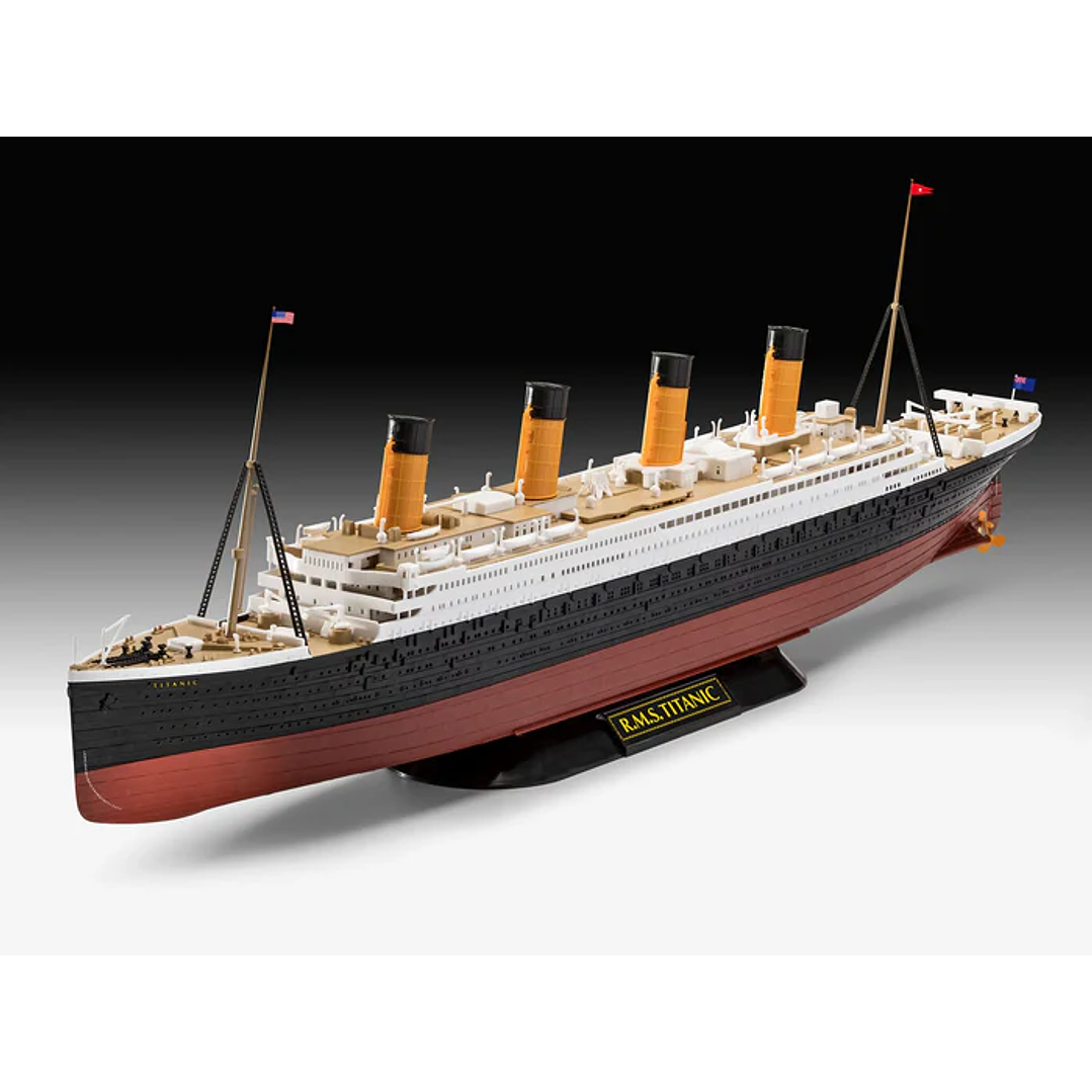 Barco para Armar R.M.S. Titanic (Easy-Click system) 1/600 3