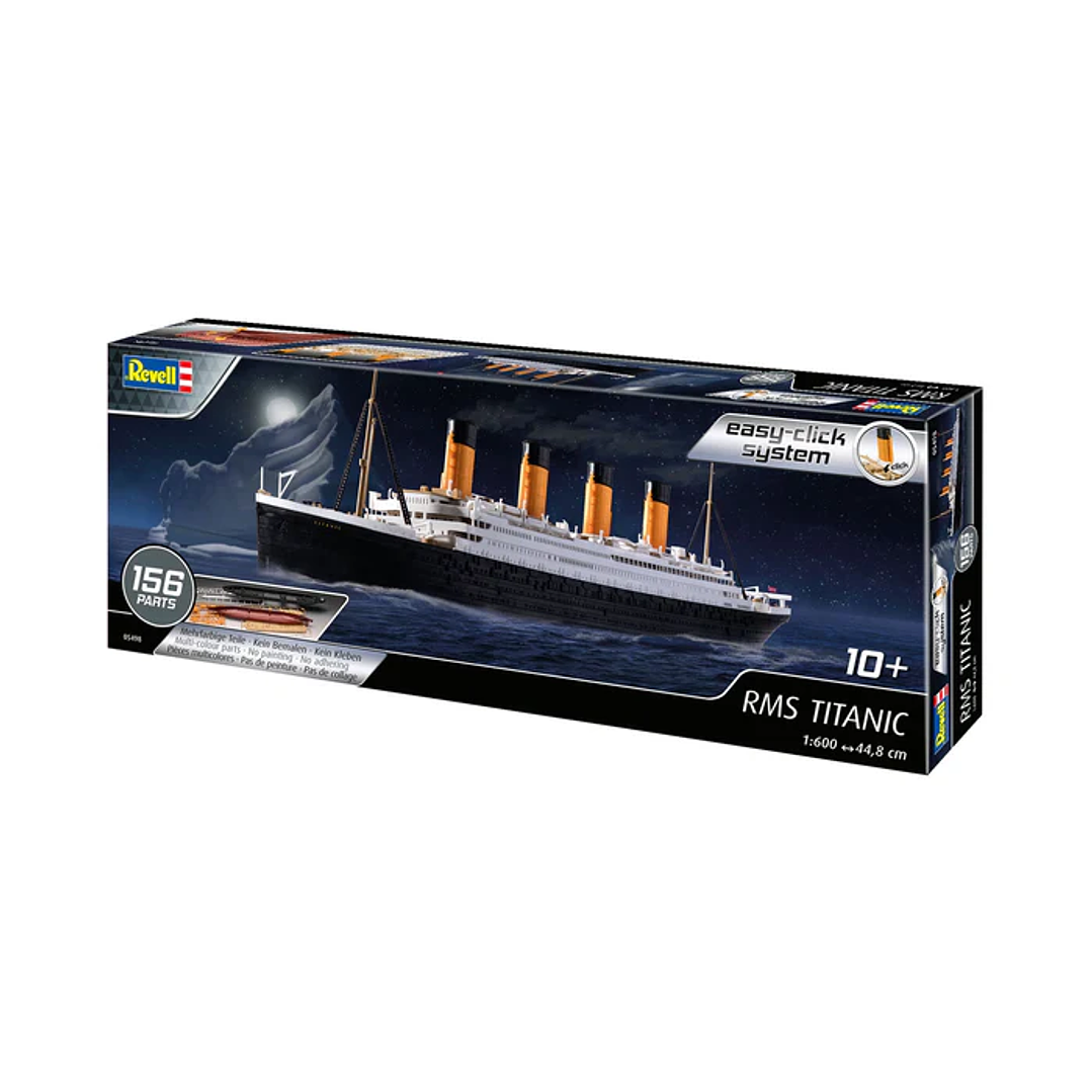 Barco para Armar R.M.S. Titanic (Easy-Click system) 1/600 4