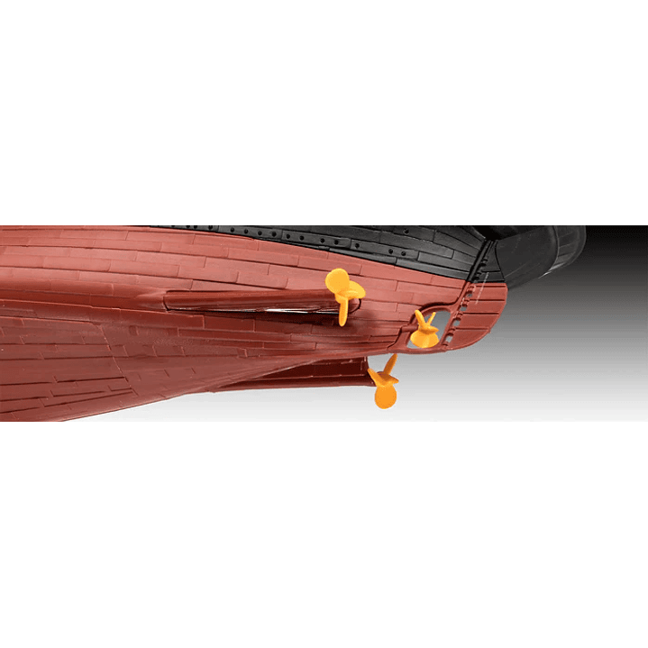 Barco para Armar R.M.S. Titanic (Easy-Click system) 1/600 9