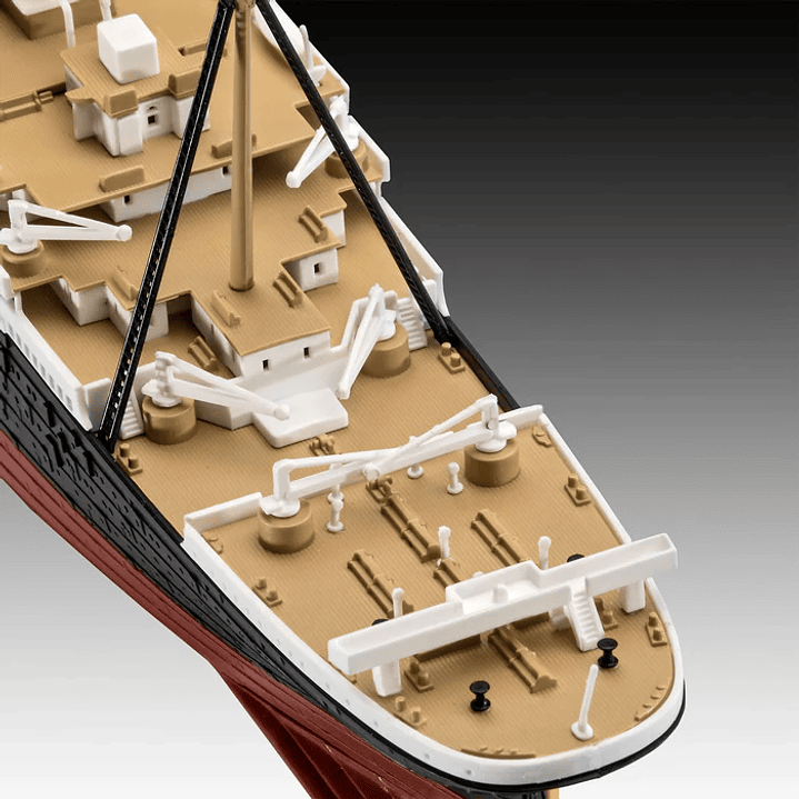 Barco para Armar R.M.S. Titanic (Easy-Click system) 1/600 7