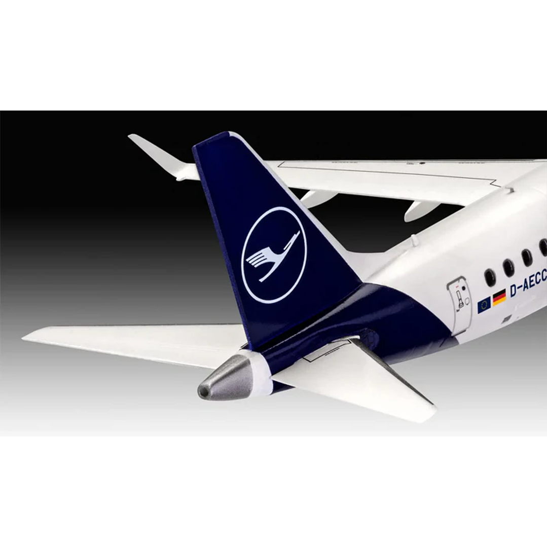 Para armar Embraer  190 Lufthansa new liivery 1/144 6
