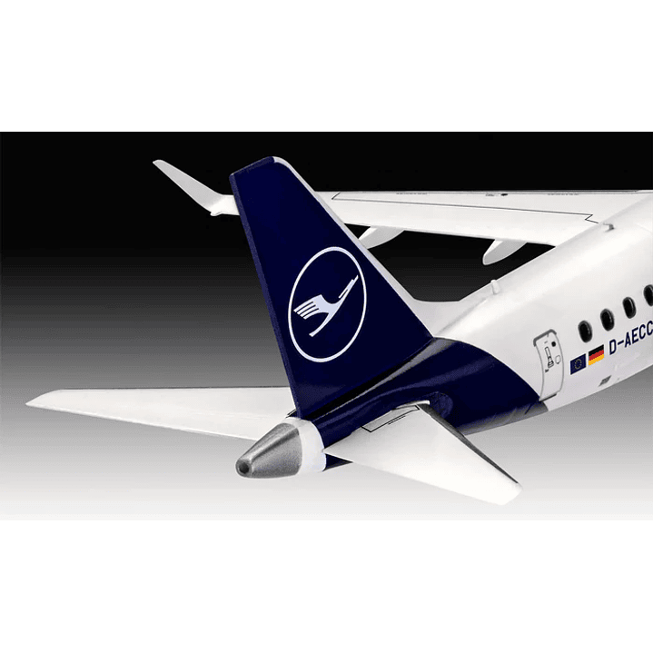 Para armar Embraer  190 Lufthansa new liivery 1/144 6