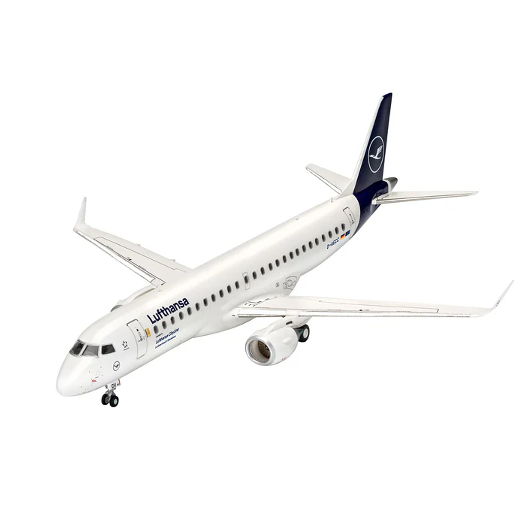 Para armar Embraer  190 Lufthansa new liivery 1/144 8