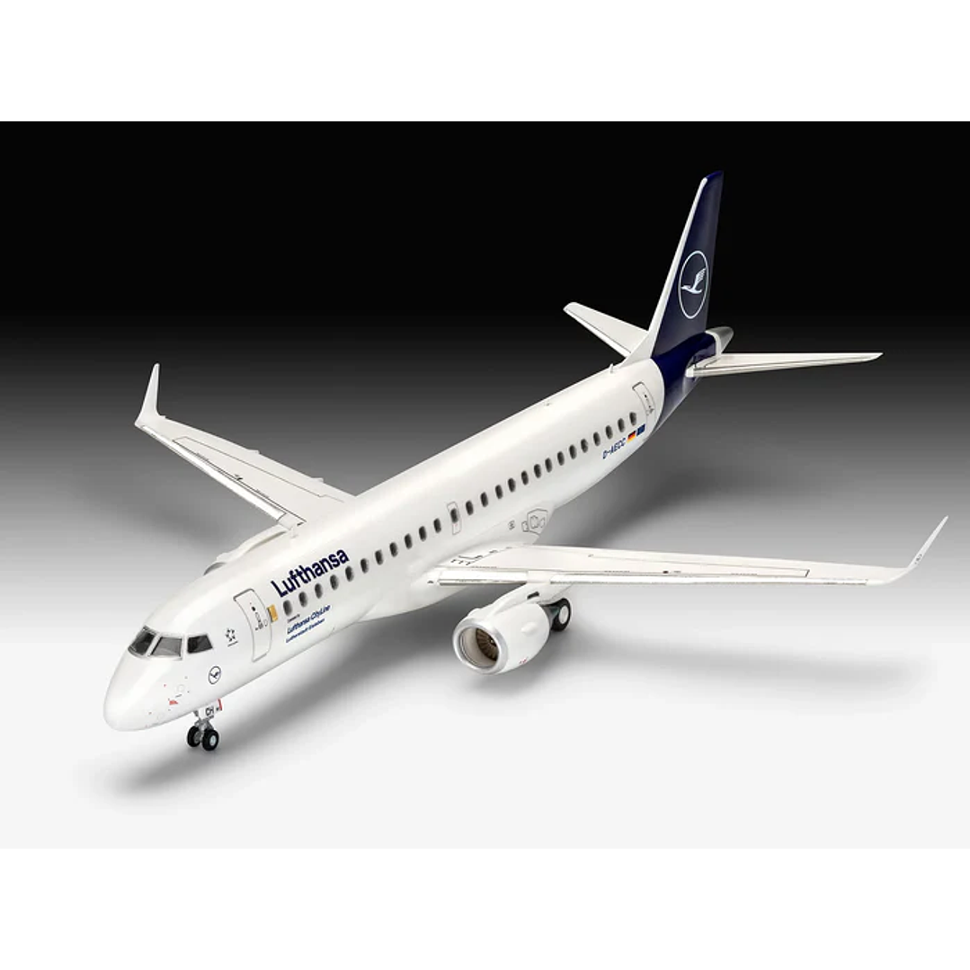 Para armar Embraer  190 Lufthansa new liivery 1/144 2