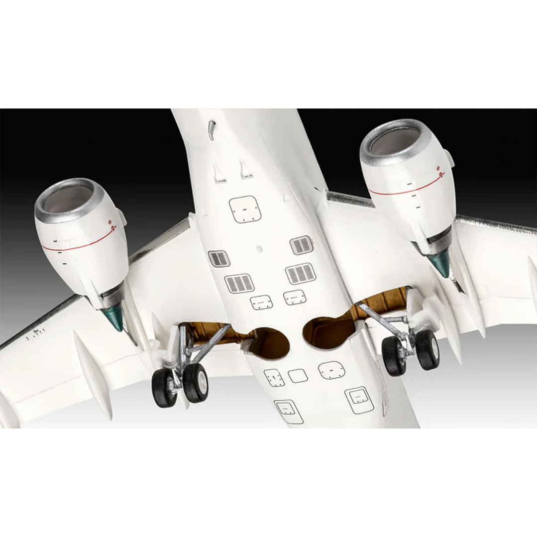 Para armar Embraer  190 Lufthansa new liivery 1/144 5