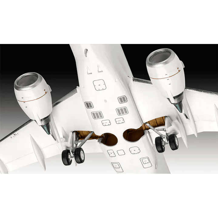 Para armar Embraer  190 Lufthansa new liivery 1/144 5