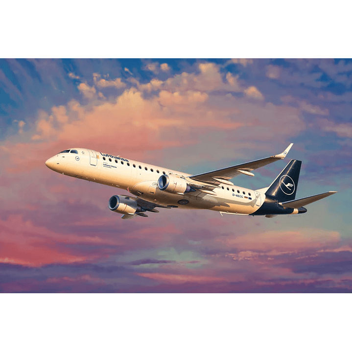 Para armar Embraer  190 Lufthansa new liivery 1/144 7