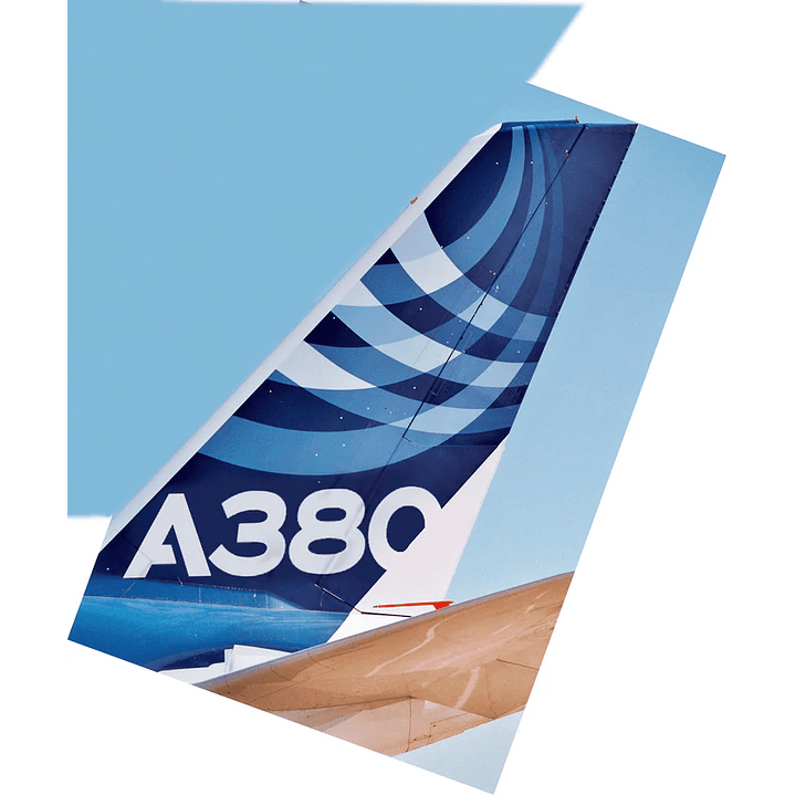 Para armar Airbus A380 Design New Livery  first flight 1/144 8