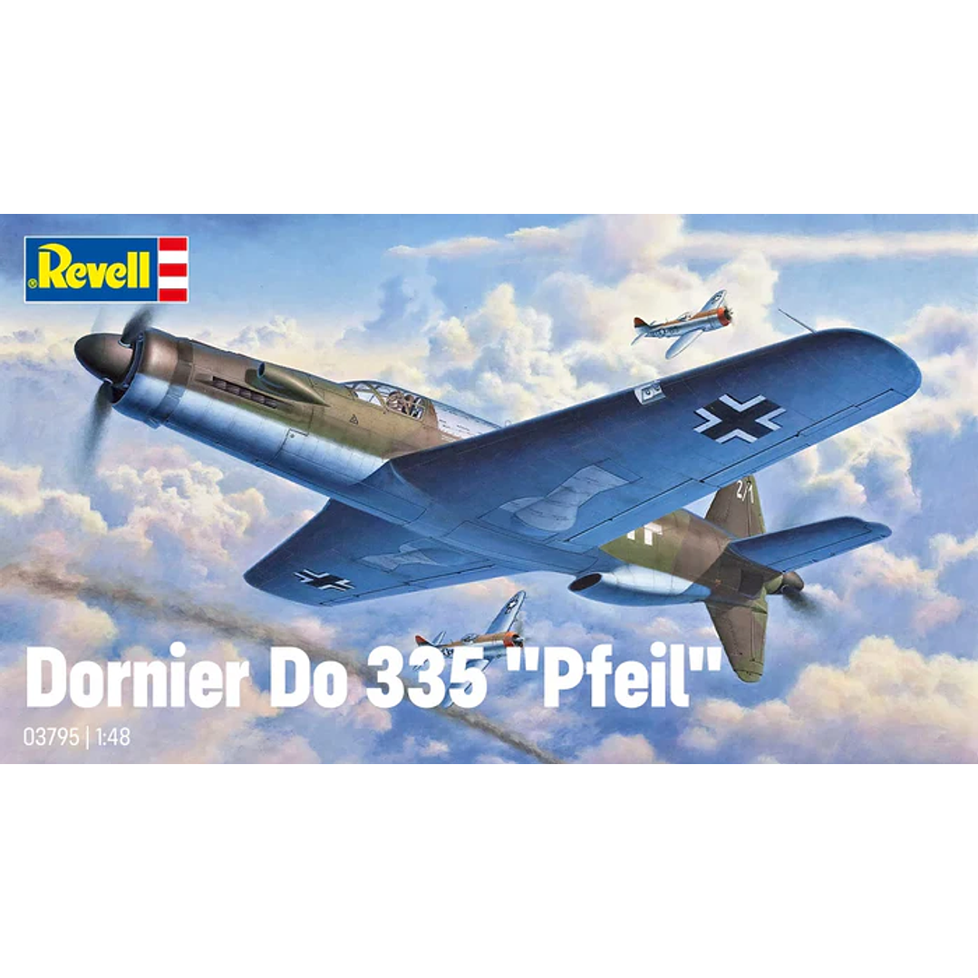 Para armar Dornier Do 335 Pfeil 1/48 12