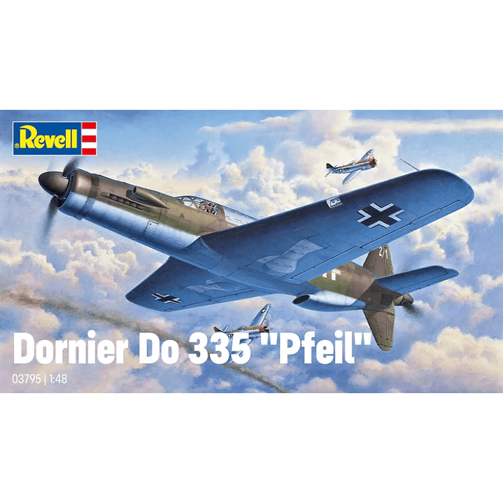 Para armar Dornier Do 335 Pfeil 1/48 12