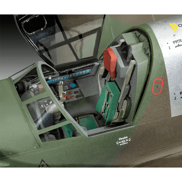 Para armar Dornier Do 335 Pfeil 1/48 8