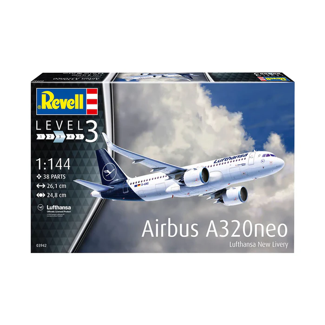 Para armar Airbus A320Neo Lufthansa New 1/144 11