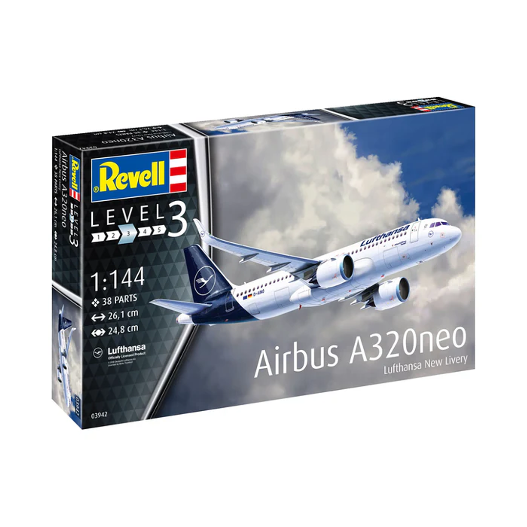 Para armar Airbus A320Neo Lufthansa New 1/144 9