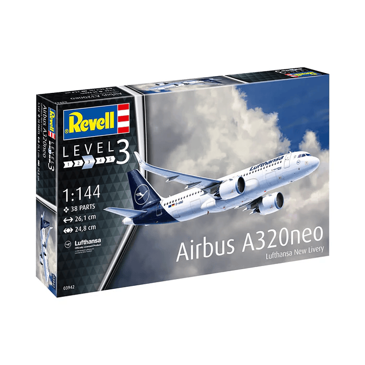 Para armar Airbus A320Neo Lufthansa New 1/144 9