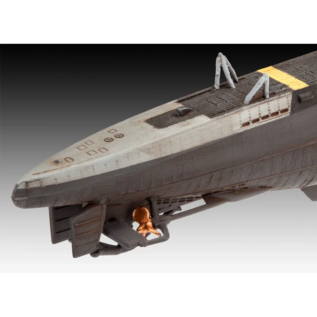 Barco para Armar German Submarine Type Vii C/411/350 5