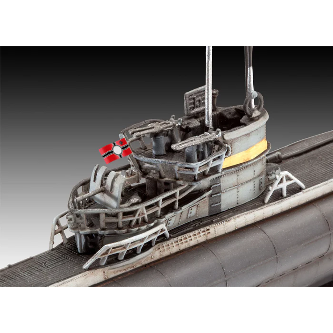Barco para Armar German Submarine Type Vii C/411/350 6