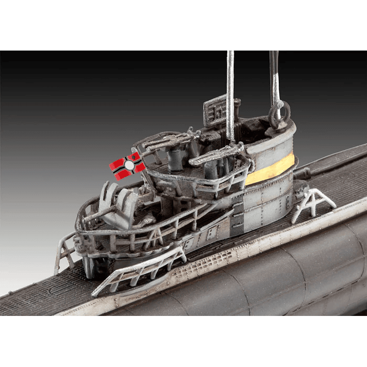 Barco para Armar German Submarine Type Vii C/411/350 6