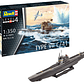 Barco para Armar German Submarine Type Vii C/411/350 - Miniatura 1