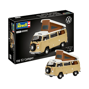 Vehículo para Armar Vw T2 Camper (Easy-Click) 1/24