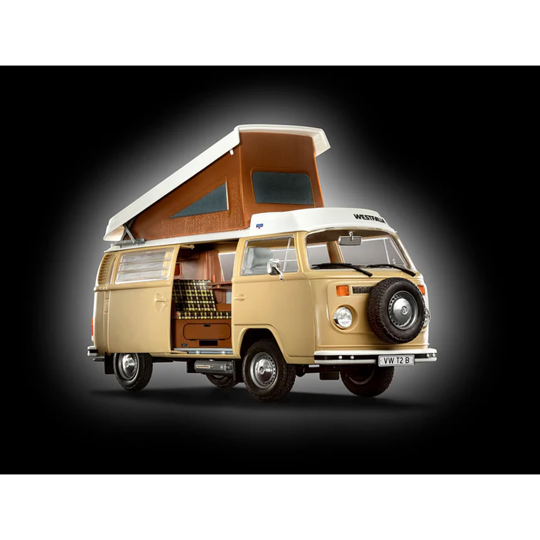 Vehículo para Armar Vw T2 Camper (Easy-Click) 1/24 3