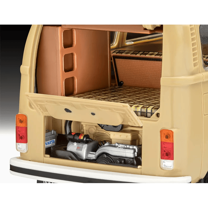 Vehículo para Armar Vw T2 Camper (Easy-Click) 1/24 5