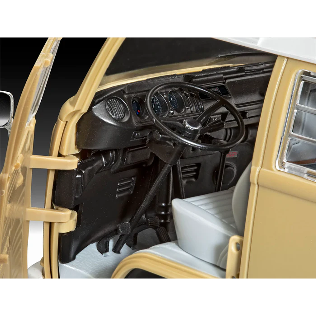 Vehículo para Armar Vw T2 Camper (Easy-Click) 1/24 7
