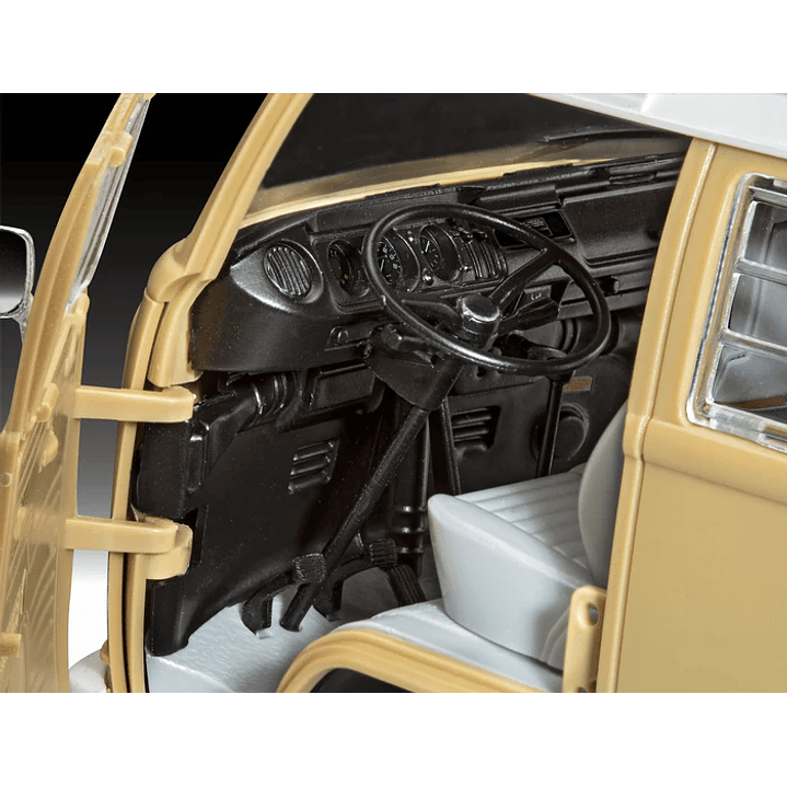 Vehículo para Armar Vw T2 Camper (Easy-Click) 1/24 7
